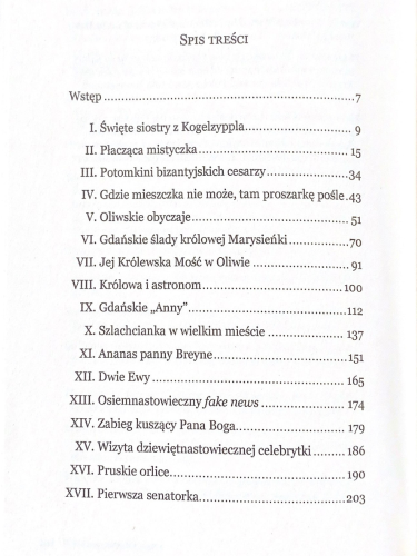 Spis treści